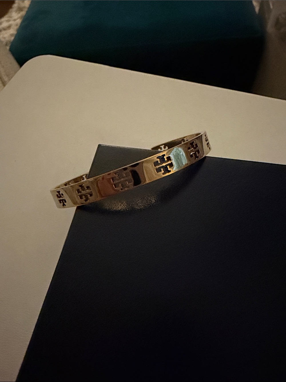 Tory Burch Gold Bangle Bracelet